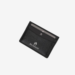 Card Holder Black in Saffiano Leather