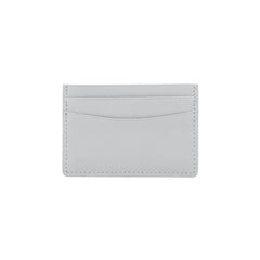 Card Holder Grey in Saffiano Leather