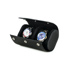 Duo Watch Roll in Black - 2Watches