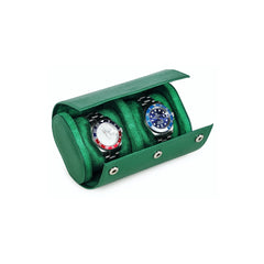 Duo Watch Roll in Green - 2 Watches