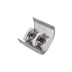 Duo Watch Roll in Grey - 2 Watches