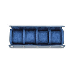 Quattro Watch roll in Blue - 4 Watches