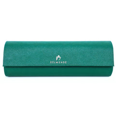 Quattro Watch Roll in Green - 4 Watches