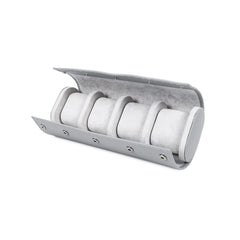 Quattro Watch Roll in Grey - 4 Watches