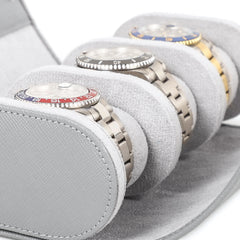 Trio Watch Roll in Grey - 3 Watches