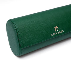 Quattro Watch Roll in Green - 4 Watches