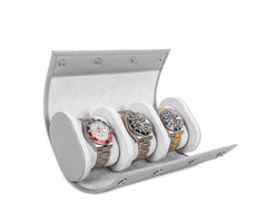 Trio Watch Roll in Grey - 3 Watches