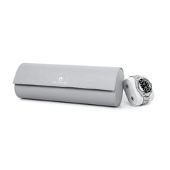 Quattro Watch Roll in Grey - 4 Watches