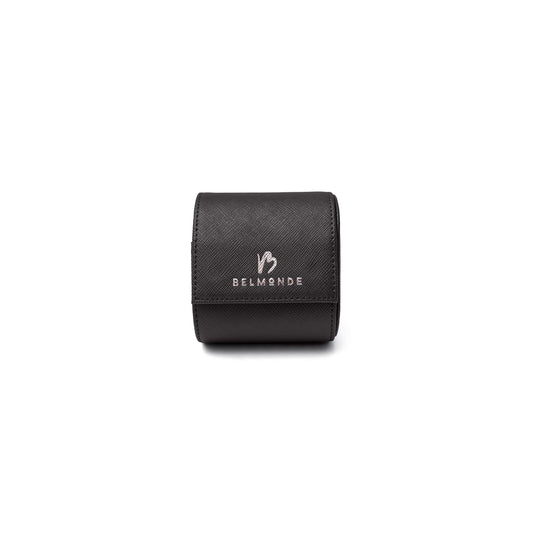 Solo Watch Roll in Black  - 1 Watch