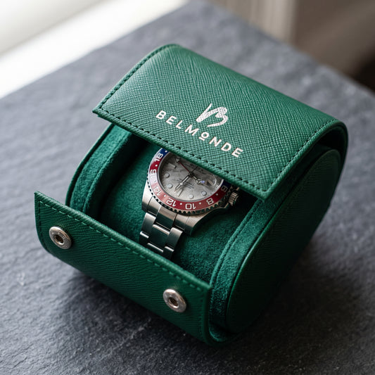 Solo Watch Roll in Green - 1 Watch