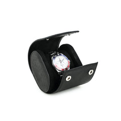 Solo Watch Roll in Black  - 1 Watch