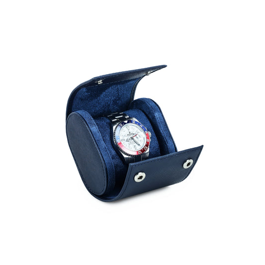 Solo Watch Roll in Blue - 1 Watch