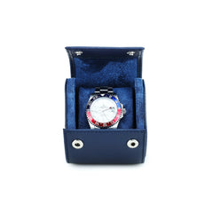Solo Watch Roll in Blue - 1 Watch